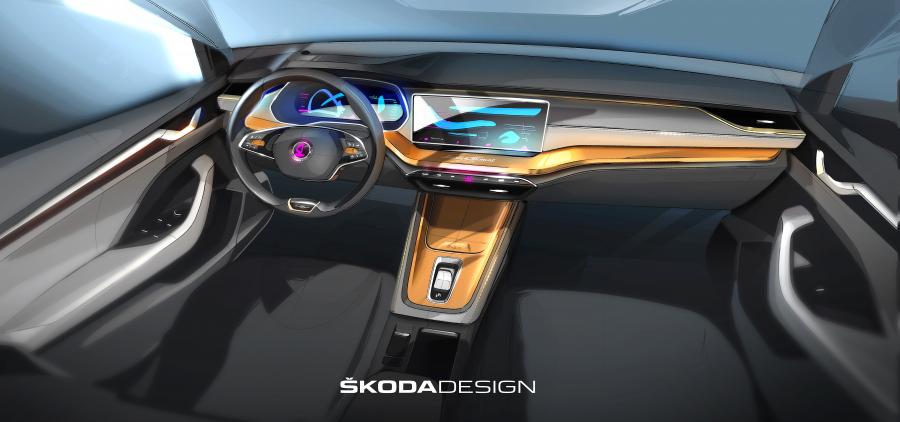 Эскиз Skoda Octavia 2020 года  (WW) (фото 56 из 94)
